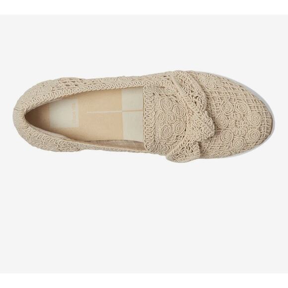 Dolce Vita Jaka Natural Platform Shoes New/Box Sz 10 Boho Chunky Heel Weave - Picture 3 of 13